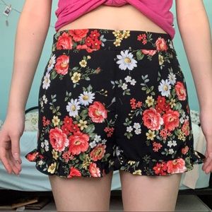 Floral shorts